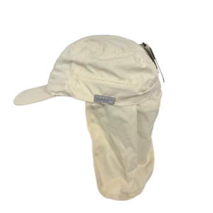 Casquette anti-UV protège nuque beige