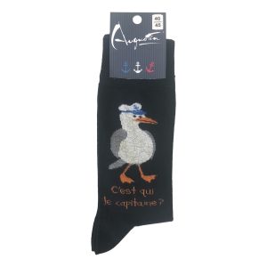 Augustin chaussettes c'est qui le capitaine