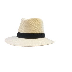 Chapeau panama Bao Hats avec ganse noire