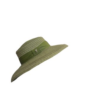 Chapeau Soleil Fléchet vert, disponible en taille unique