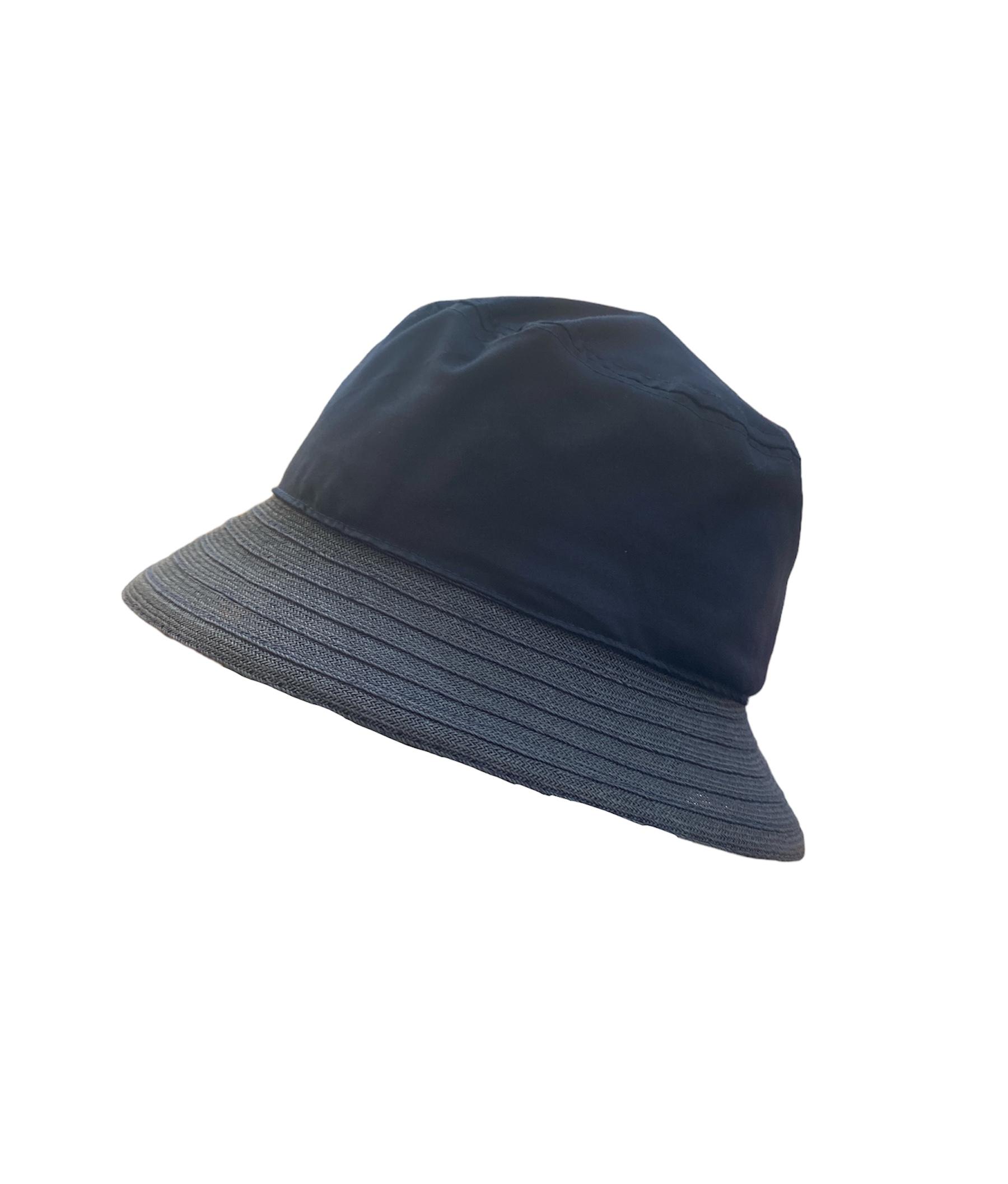 Chapeau de soleil Seeberger bleu marine, disponible en taille unique