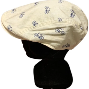 Casquette avec motif vélo