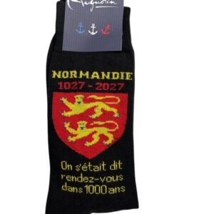 Augustin chaussettes millenaire normandie