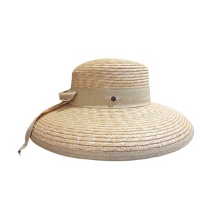 Chapeau en paille forme dior M by Fléchet