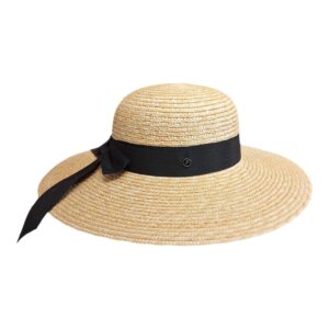 Chapeau capeline en paille de M by Fléchet