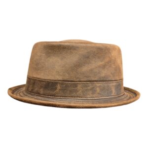 Chapeau Porkpie marron Fiebig