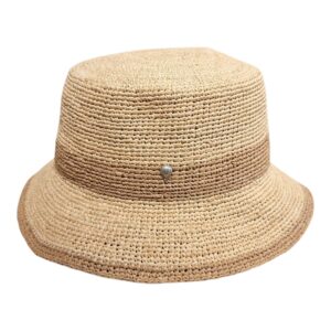 Chapeau Bobiloa raphia crocheté Le Voyage en Panier