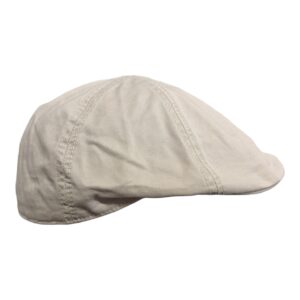 Casquette 6 pans bec de canard marron Göttmann