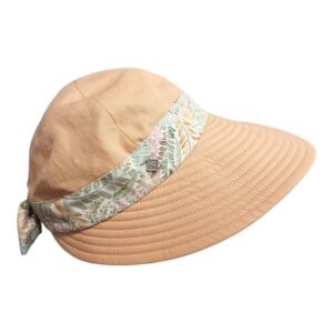 Casquette coton lin florale MTM