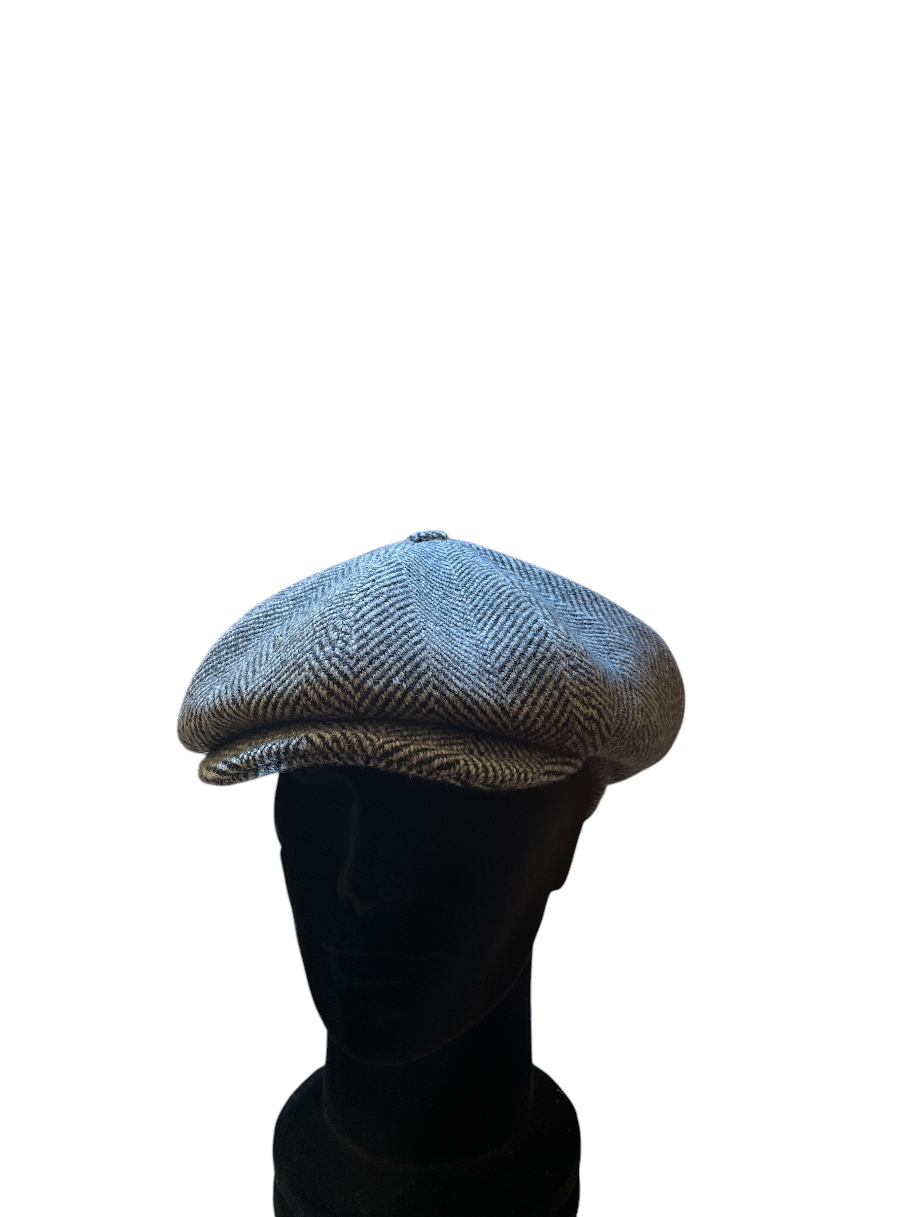 Casquette Gavroche Large en Laine à Chevrons – Fléchet – Image 2